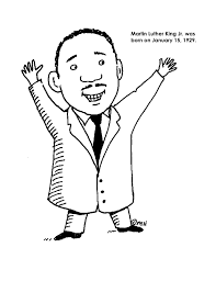 Use our special 'click to print' button to send only the image to your printer. Martin Luther King Jr Coloring Pages And Worksheets Best Coloring Pages For Kids