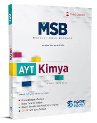 2020 Ayt Kimya Moduler Soru Bankasi Video Cozumlu Egitim Vadisi