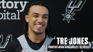 Tre Jones Practice Media Availability