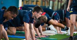 Number 14, tj speedy coe at prop: Junior Squads Round 3 Roosters