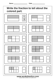 Worksheetfun Free Printable Worksheets Fractions Worksheets 3rd Grade Math Worksheets Learning Math