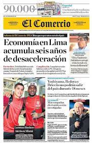 El comercio is a peruvian newspaper based in lima. Buenos Dias Hoy En Portada Diario El Comercio Peru Facebook