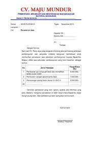 Sebaiknya anda menggunakan bentuk surat semi block style untuk membuat surat penawaran barang. Contoh Surat Full Block Style Penawaran Barang Hal