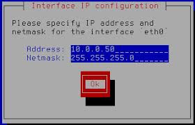 Assigning A Static Ip Address And Network Mask