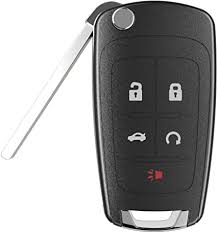 Whether you have lost your chevy equinox key and need a. Amazon Com Vofono 5 Buttons Flip Car Key Fob Fits For Chevy Camaro 2010 2016 Chevy Cruze 2010 2016 Chevy Equinox 2010 2016 Chevy Malibu 2010 2016 Replacement For P N Oht01060512 Automotive