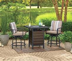 Wilson Fisher Bayshore 3 Piece High Top Bistro Fire Pit Set Big Lots Fire Pit Sets Fire Pit Table Fire Pit Dining Set