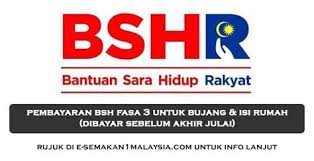 Cara membuat permohonan bantuan sara hidup 2020 kemaskini bsh 2020 bantuan sara hidup rakyat.2019 yang lulus dan tiada sebarang perubahan maklumat dan pemohon orang kurang upaya. Semakan Bayaran Bsh Fasa 3 2019