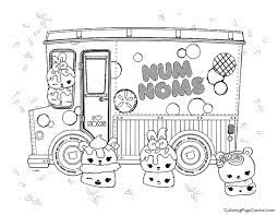 Download this running horse printable to entertain your child. Num Noms Coloring Page 02 Coloring Page Central