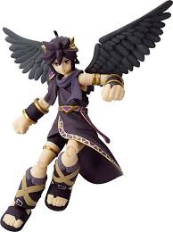 2021 02 Kid Icarus Uprising Figma Action Figure Dark Pit 12 Cm In 2020 Kid Icarus Kid Icarus Uprising Dark Pit Kid Icarus