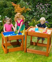 Plum Sandy Bay Wooden Sandpit And Water Table Sand Water Table Sand Water Sand Pit