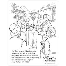Learn more about the color psychology of black. Declare Repentance Unto This People Coloring Page Printable Doctrine And Covenants Coloring Page