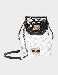 Official twitter for betsey johnson. Double Trouble Quilted Crossbody Black White Betsey Johnson