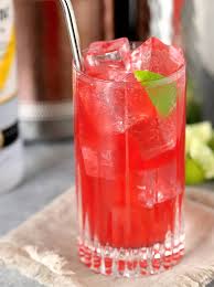 This is going to be my signature drink of the summer. Raspberry Lime Vodka Soda Creative Culinary