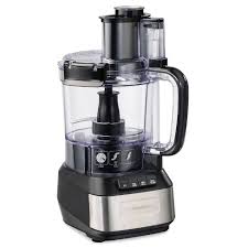 Hamilton Beach Stack And Snap 12 Cup Food Processor Black 70727 Target