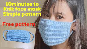 Check spelling or type a new query. How To Knit Face Mask Eng Sub Free Pattern Knit Tutorial Make A Mask Knit Mask Only 10 Minutes Youtube Knitting Patterns Free Knitting Knitting Tutorial