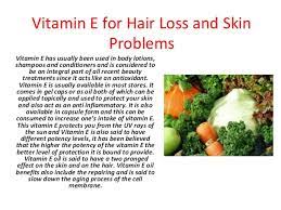 The good news is, there are things you can do to mitigate this, and adding a daily vitamin or supplement to your routine could help. Vitamin E For Hair Loss And Skin Problems