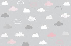 Find over 100+ of the best free grey cloud images. Pink Gray Cloud Pattern Wallpaper Mural Hovia