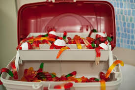 Frito lay pretzels rods, 12 oz. Kara S Party Ideas Goldfish Fishing 1st Birthday Party Planning Ideas Supplies Idea Fish
