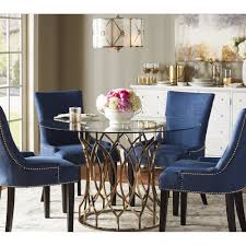 Rueter Dining Table Dining Room Blue Dining Chairs Dinning Room Decor