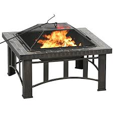 Kingso fire pit, 22'' fire pits outdoor wood burning steel bbq grill firepit bowl with mesh spark screen cover log grate wood fire poker for camping picnic bonfire patio backyard garden beaches park. Bali Outdoors Wood Burning Fire Pit 30 Black Import It All