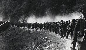 Bleiburg 1945. Križni put našeg naroda, naših ljudi, baka, djedova, djece.  Hodali su prema smrti. Najveći zločin ikada počinjen nad Hrvatima. Počinila  ga je Jugoslavenska armija. NIKADA ZABORAVITI!???? #hrvatska #bleiburg