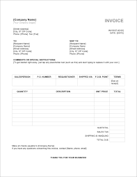 32 Free Invoice Templates In Microsoft Excel And Docx Formats