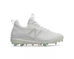 New balance boys 519 running shoes sneakers blue white yk519sm youth size 5. New Balance White Compv2 Adult Baseball Cleats Better Baseball