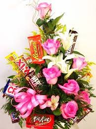 There are 36510 flowers and candy for sale on etsy, and they cost $16.63 on average. Candy Bouquet In Ponchatoula La Especially For You Florist