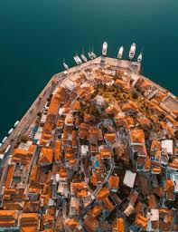Birds Eye View Photography Definition Bird S Eye View Of Poros Greece Poros Greece Travel Around The World