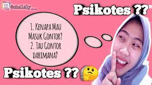 Jual soal tes sikotest psikologi untuk masuk kerja. Tes Psikotes Masuk Gontor Chalely Official Youtube