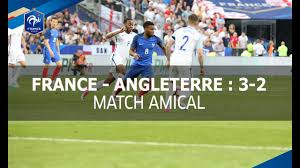 Superbe maillot de football angleterre umbro gardien xl. France Angleterre 2017 3 2 Youtube