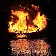 Downloadable Photographic Print Up Helly Aa Fire By Artofordinary 4 50 Up Helly Aa