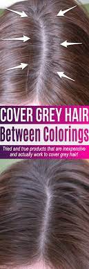 Tried And True Best Root Touch Up For Grey Hair Products All Under 10 These Products Win As The Best Way T Covering Gray Hair Grey Hair Cover Gray Hair Roots