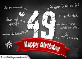 298 64 muttertag mutter mama. Komplimente Geburtstagskarte Zum 49 Geburtstag Happy Birthday Geburtstagsspruche Welt