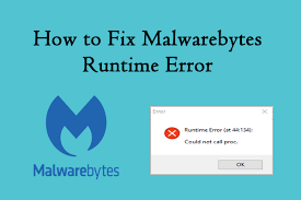 Used in central processor units to speed up the execution of a program by reducing wait states. Solved Malwarebytes Runtime Error Could Not Call Proc