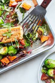 Maple Roasted Tofu With Butternut Squash And Bacon Recipe Recipe In 2020 Recipes Nyt Cooking Tofu