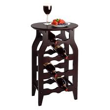 26.633'' h x 15.75'' w x 11.5'' d; Side Table With Wine Storage Off 70
