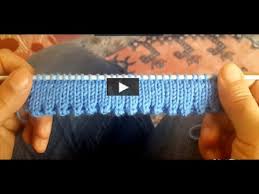 Orguden Ilginc Bir Lastik Baslama Teknigi Trikolardaki Gibi Orgu Teknikleri Youtube Orgu Baby Knitting Patterns Orgu Egitimleri
