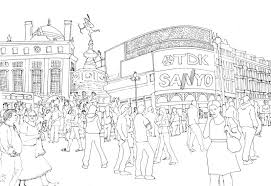 You might also be interested in coloring pages from united kingdom category and big ben tag. Art Therapy Coloring Page London Piccadilly Circus 13