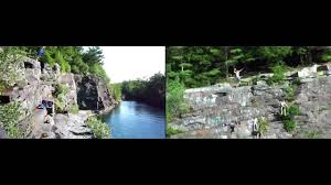 People even leap from the bridge along route 202 (not permitted by law). Cliff Jumping A New England Pastime