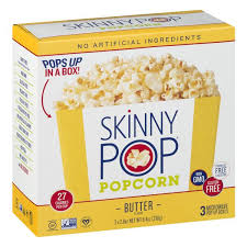 Skinny Pop Popcorn Butter Flavor Microwave Pop Up Boxes 3 2 8 Oz Hy Vee Aisles Online Grocery Shopping