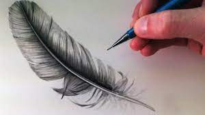 You can edit any of drawings via our online image 340x270 feather and birds svg cutting file vinyl crafts digital. How To Draw A Feather Youtube
