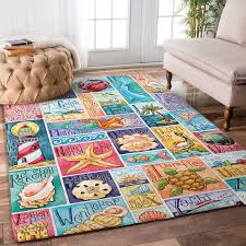 Looking for a good deal on decor floor? Nautical Illustration Area Rug Living Room Rug Home Decor Floor Decor Vh3 Homdecor Store