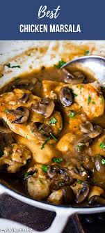 Best Chicken Marsala Recipe Chickenrecipe Chickenmarsala Marsala Chicken Recipes Best Chicken Marsala Recipe Chicken Dinner Recipes