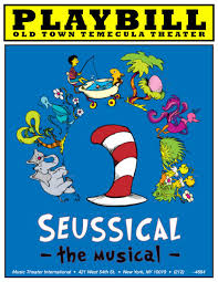 Performers of all ages will be excited to portray the characters from the familiar dr. Seussical The Musical 2016 Playbill By Amy L Hull Murphy Issuu