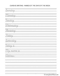 Each worksheet is aligned with common core standards… Practise Cursive Writing Names Of The Days Of The Week Free Pdf Cursive Handwriting Worksheets Learning Cursive Cursive Handwriting Practice