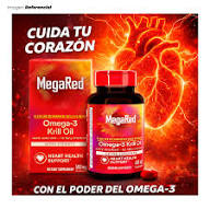 MEGARED SUPLEMENTO DE ACEITE DE KRILL CON OMEGA-3