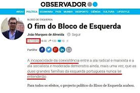 João v, para que d. O Fim Do Bloco E Outras Zandinguices De Joao Marques De Almeida Aventar