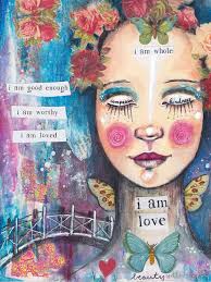 Hey my frens, I'm starting something new today... A gentle return to social  media, to sharing my heart, my stories, and my art. Below is Day 1 of a  daily practice where