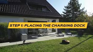 Robot Mower Installation 1 Placing Charging Dock Mowox Youtube
